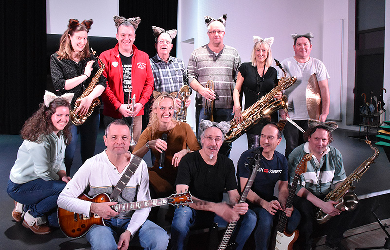 Le Chazz'Orchestra a été créé spécialement pour Chazz!. Le spectacle musical des Bâtisseurs de Thann.